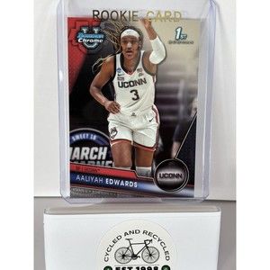 Aaliyah Edwards 1ST BOWMAN 2024 Bowman U Chrome Basketball Card UConn Huskies